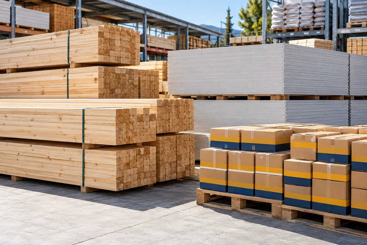 Materiales de construcción como referencia de atención para empresas e instituciones