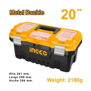 Caja De Herramientas Ingco Plastica 20" 39lt