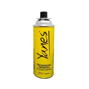 Cartucho De Gas Yanes Con Valvula De Seguridad 227gr