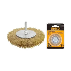 Cepillo Con Vastago Ingco Circular 50x6mm