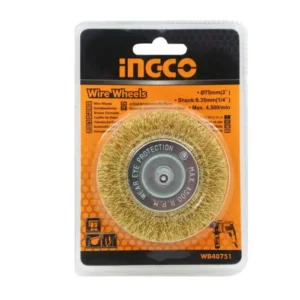 Cepillo Con Vastago Ingco Circular 75mm
