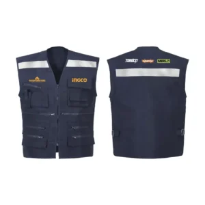 Chaleco Generica Geologo Poplin Con Bordados Patio Ferretero Talla M