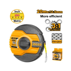 Cinta Metrica Ingco Industrial Fv 12,5mmx20m