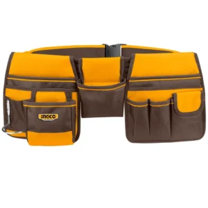 Cinturon Ingco Porta Herramientas 10 Bolsillos 10kg Ajustable