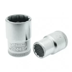 Dado Gedore Poligonal D19-15 1/2" 15mm