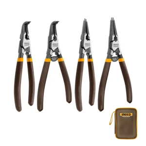 Set Alicates Ingco Seguro Seeger Industrial Externo/interno 180mm/7"