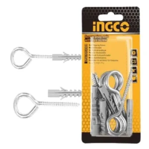 Set Cancamo Cerrado Ingco Con Tarugo 6 Piezas