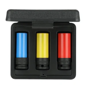 Set Gedore Red Dados Llantas De Impacto 1/2" 17-21mm R63043003 3 Piezas