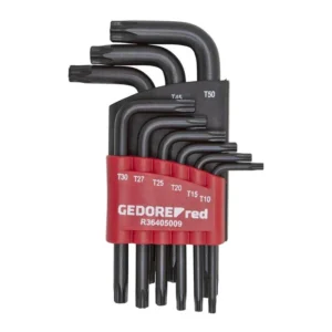 Set Gedore Red Llaves Torx T10-50 R36405009 9 Piezas