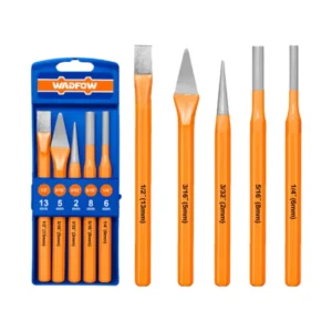Set Wadfow Punzones Y Cinceles 5 Piezas