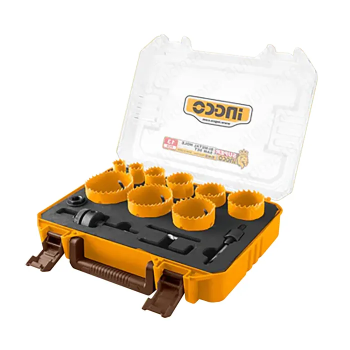 Set Ingco Sierras De Copa Industrial Bi-metal 19-64mm 13 Piezas