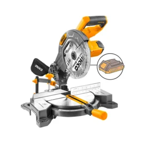 Sierra Ingleteadora Ingco Inalambrica Industrial 20v/210mm