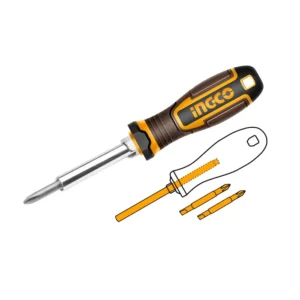 Destornillador Ingco 6 En 1 Ph/sl/hex 6 Piezas