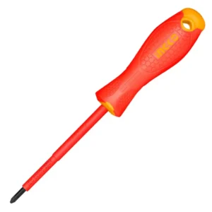 Destornillador Ingco Industrial Aislado Vde Punta Cruz Ph3x150mm