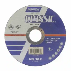 Disco De Desbaste Norton Metal Classic 180x6,4x22mm 7"