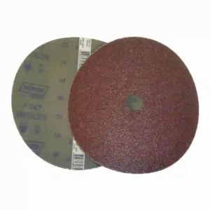 Disco De Fibra Norton Desbaste Adhesivo F-247 180x22mm 7" G80