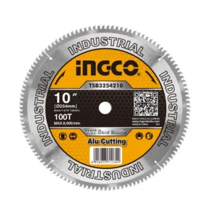 Disco De Sierra Circular Ingco Industrial Aluminio 100t 254mm 10"