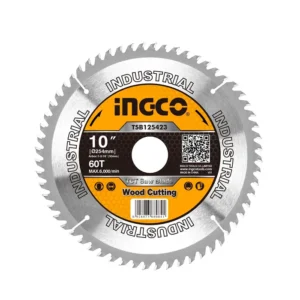 Disco De Sierra Circular Ingco Industrial Madera 60t 254mm 10"