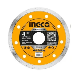 Disco Diamantado Ingco Continuo 115x22mm 4 1/2"