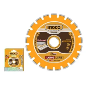 Disco Diamantado Ingco Segmentado Para Asfalto Y Hormigon 355x25mm 14"
