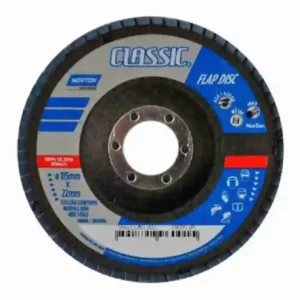 Disco Traslapado Norton Para Metal 115x22mm 4 1/2" G80