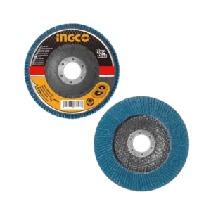 Disco Traslapado Ingco Zirconio 115x22mm 4 1/2" P80