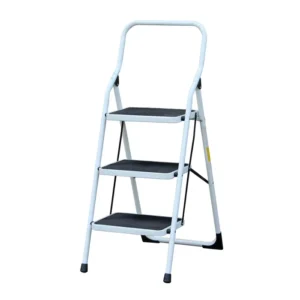 Escalera De Tijera Mirlo 3 PeldaÑos Metalica