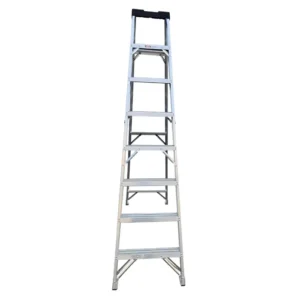 Escalera De Tijera Mirlo Aluminio 145kg 8 PeldaÑos