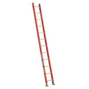 Escalera Recta Cuprum Fibra De Vidrio 12 Escalones 225kg 2,55m
