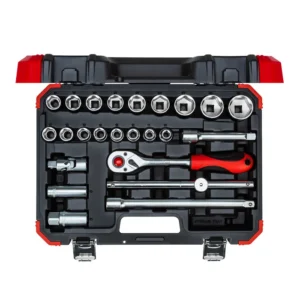 Set Gedore Red Dados Y Llaves 1/2" Hexagonales 10-32mm R69003024 24 Piezas