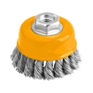 Grata Copa Ingco De Metal Trenzado M14 75mm
