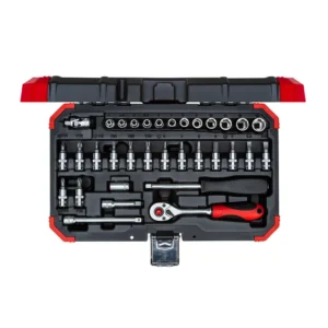 Set Gedore Red Dados Y Llaves 1/4" Hexagonales 4-13mm R49003033 33 Piezas