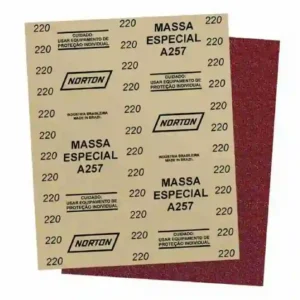 Lija En Seco Norton Para Madera/masilla A-257 Pliego 225x275mm G220