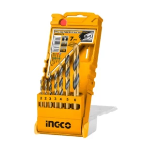 Set De Brocas Ingco Para Metal 7 Piezas 2-6mm