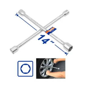 Llave De Cruz Wadfow Para Auto 17-23mm 14"
