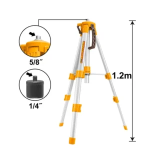 Tripode Ingco Para Nivel Laser 1,2m