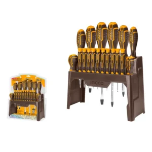 Set Destornillador Ingco Estandar/precision Ph/sl/t 18 Piezas