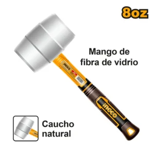 Mazo De Goma Ingco Industrial Mango Fv 220gr/8oz