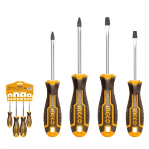 Set Ingco Destornilladores Ph / Sl 4 Piezas