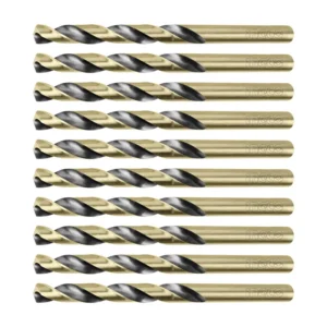 Pack 10 Brocas Ingco Para Metal Hss 3x61mm