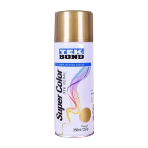 Pintura En Spray Tekbond Metalizado Dorado 350ml/250g