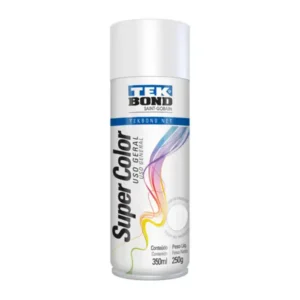 Pintura En Spray Tekbond Uso General Blanco Mate 400ml