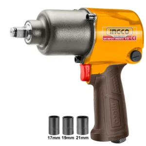 Pistola De Impacto Ingco Industrial Neumatica 1/2" 610nm