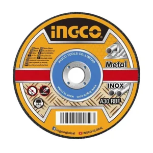 Set Disco De Corte Ingco Metal E Inox 100 Piezas 115x1x22mm 4 1/2"