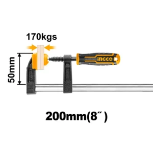 Prensa Sargento Ingco En F Industrial 50x200mm