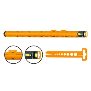 Regla Ingco Con Nivel De Burbuja 60cm